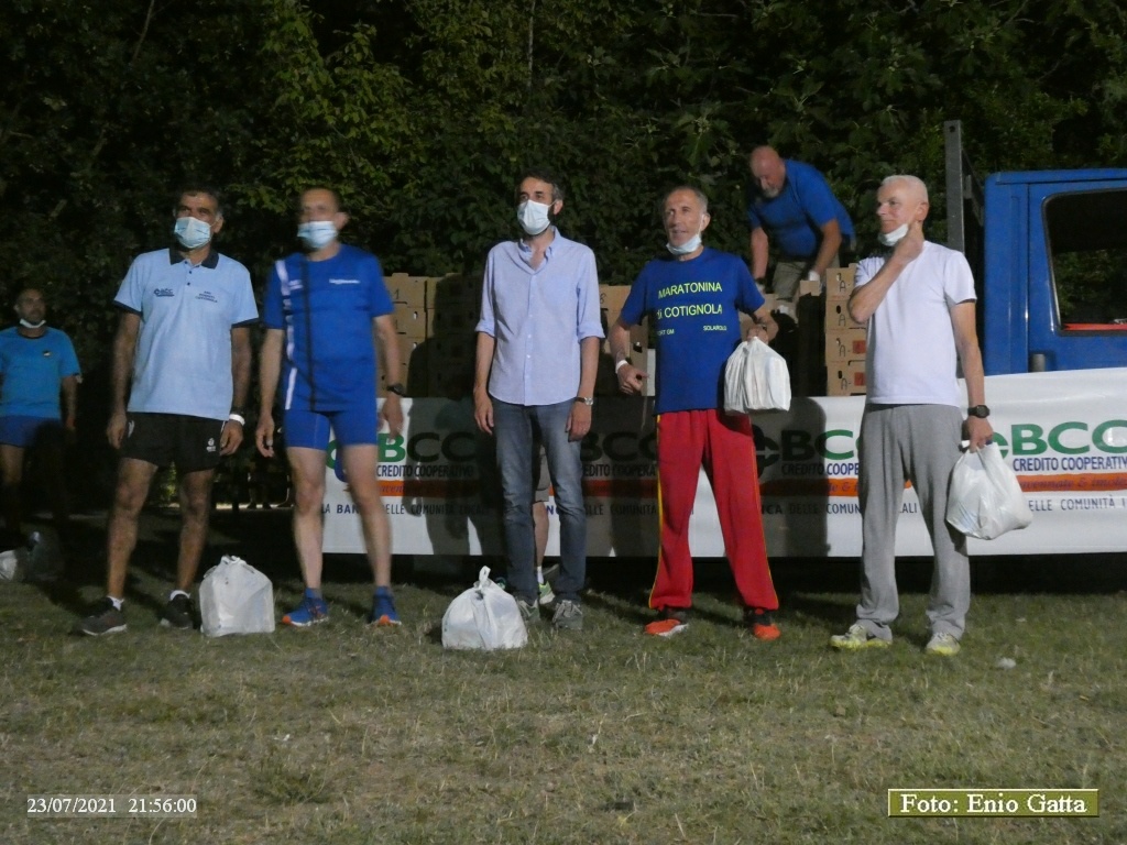 Cotignola: Staffetta 4x1,3 - 23 luglio 2021